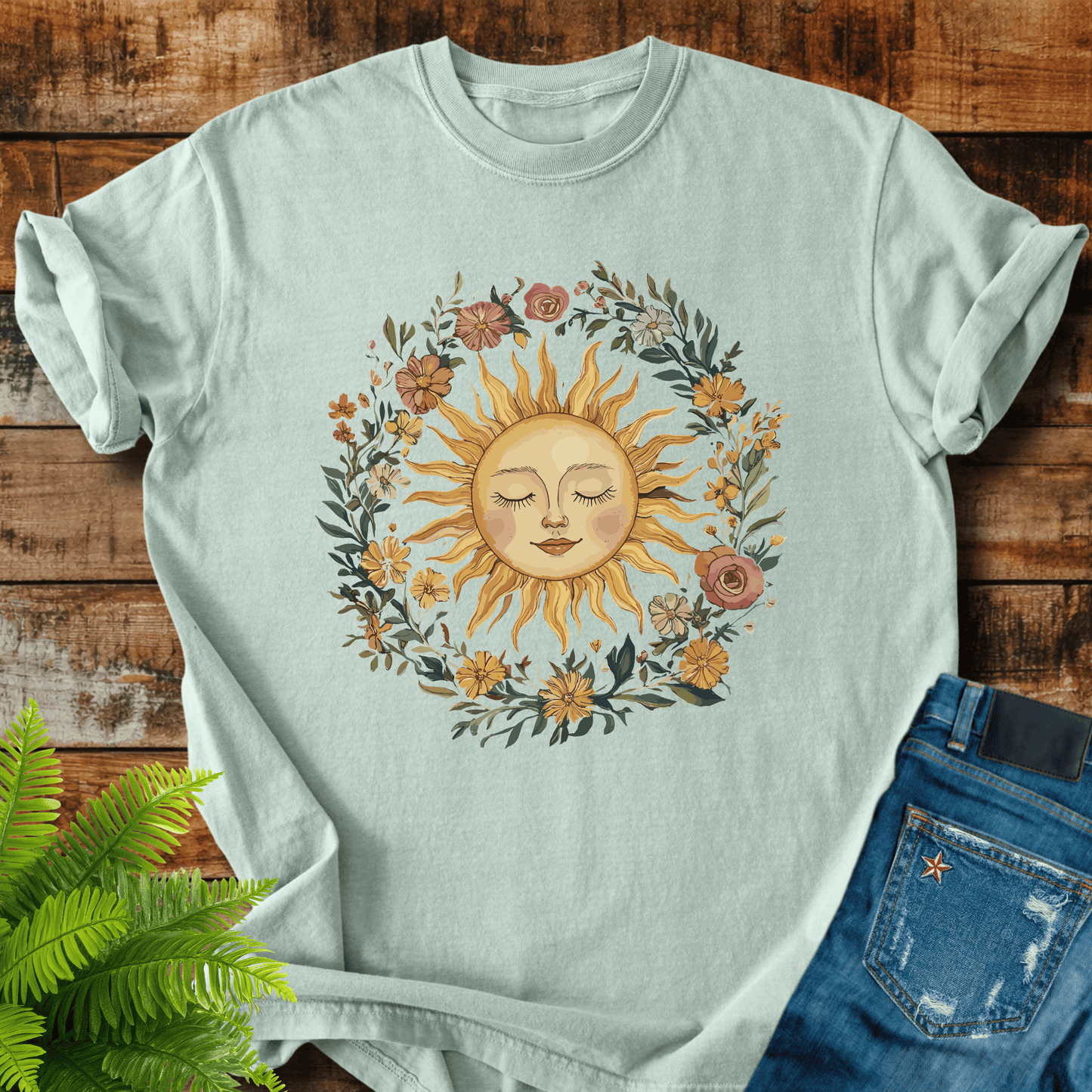 Floral Sun T-shirt
