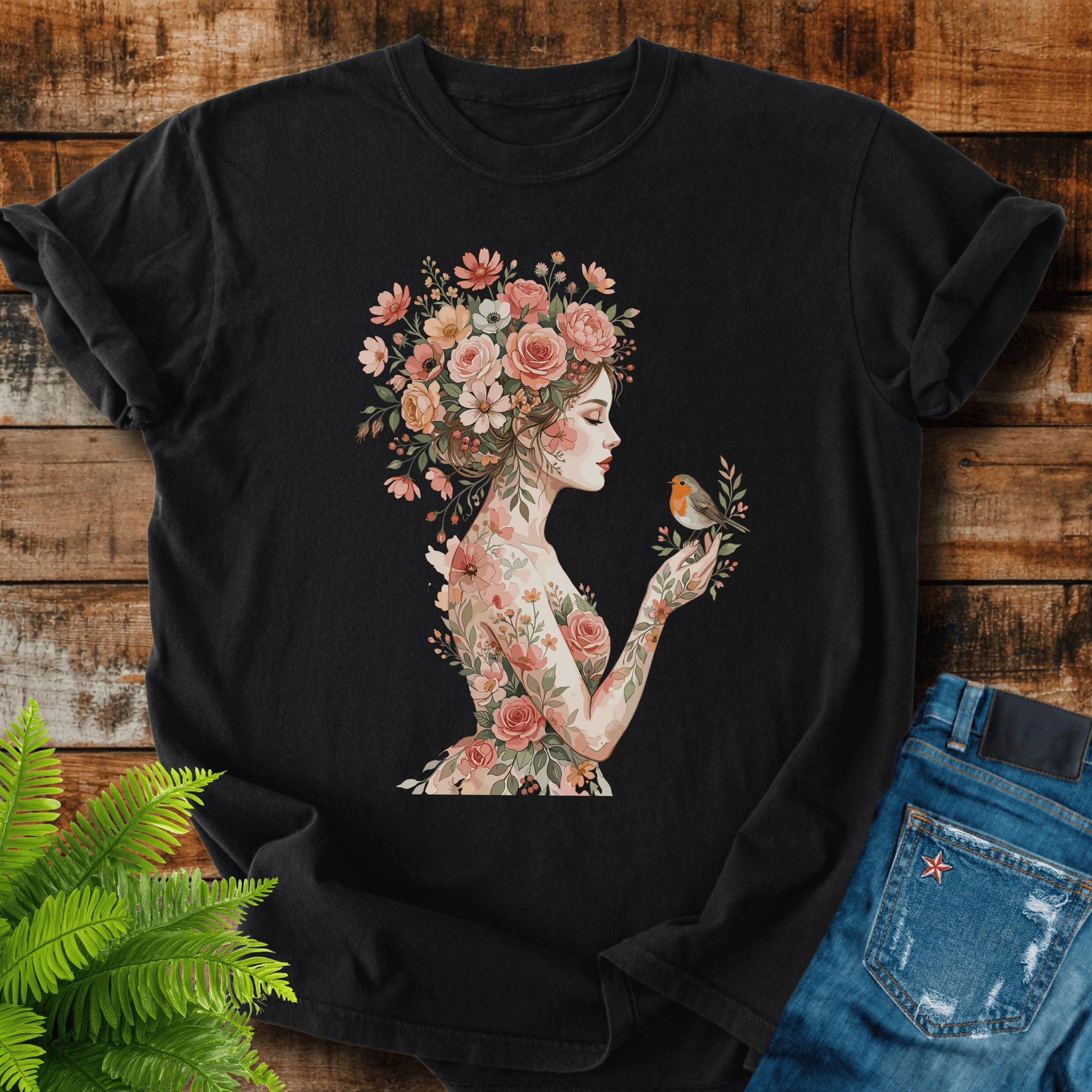 Floral Woman T-shirt