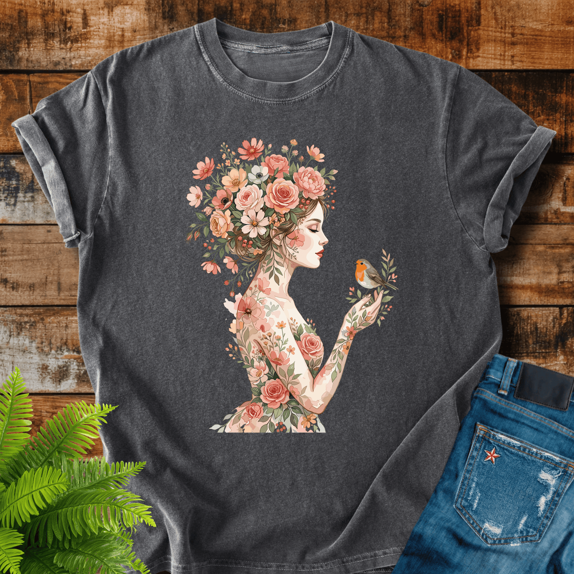 Floral Woman T-shirt