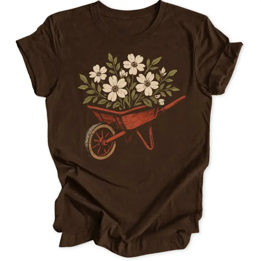 Flower cart unisex T-shirt