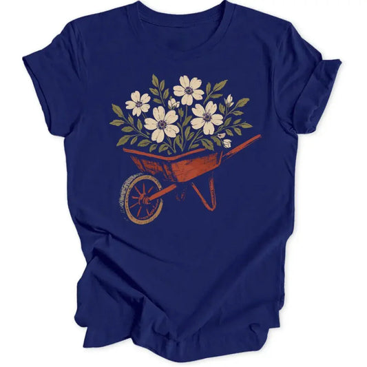 Flower cart unisex T-shirt