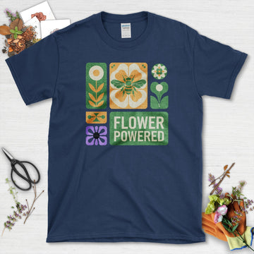Flower Powered Bee T-Shirt