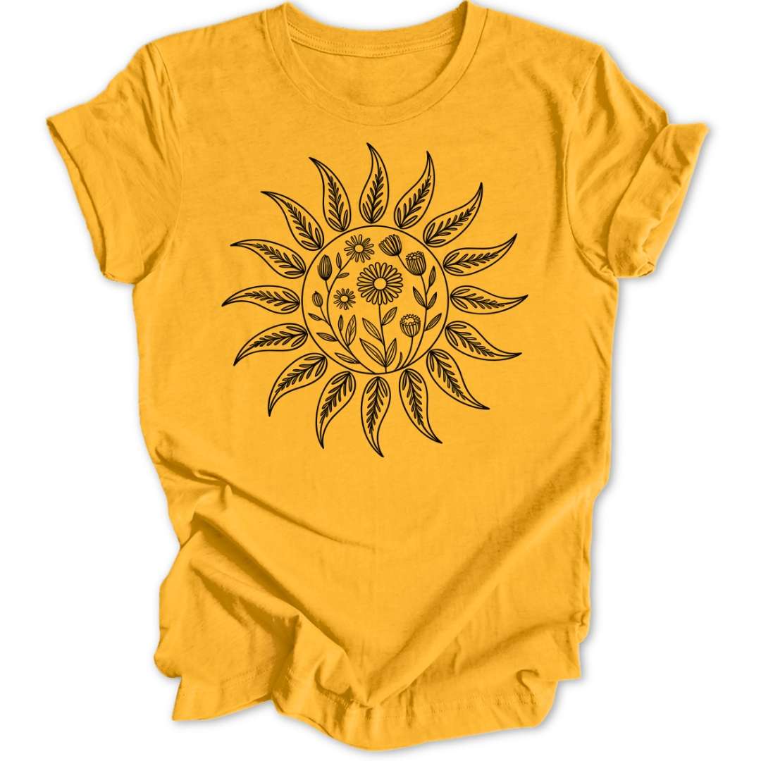 Flower Sun Unisex T-Shirt