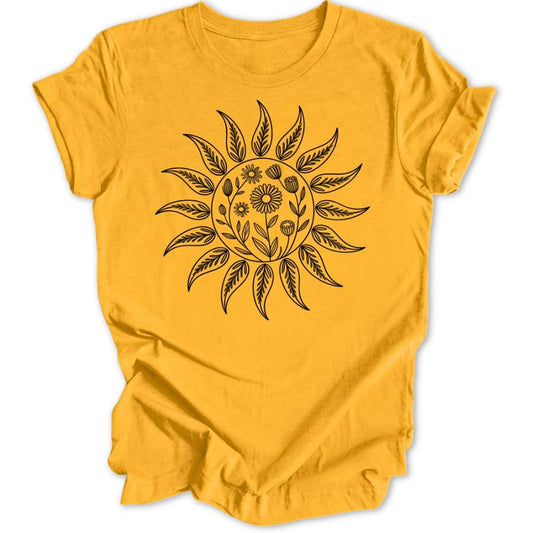 Flower Sun Unisex T-Shirt