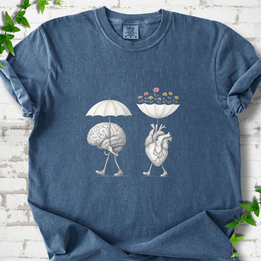 Flowers and Heart T-Shirt