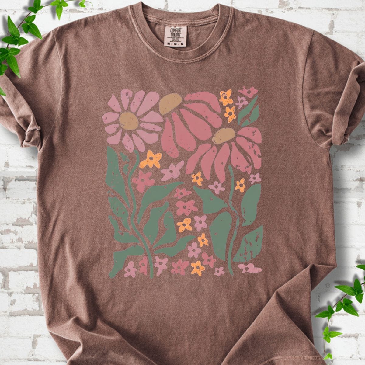 Flowers Art T-Shirt