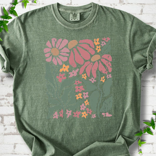 Flowers Art T-Shirt
