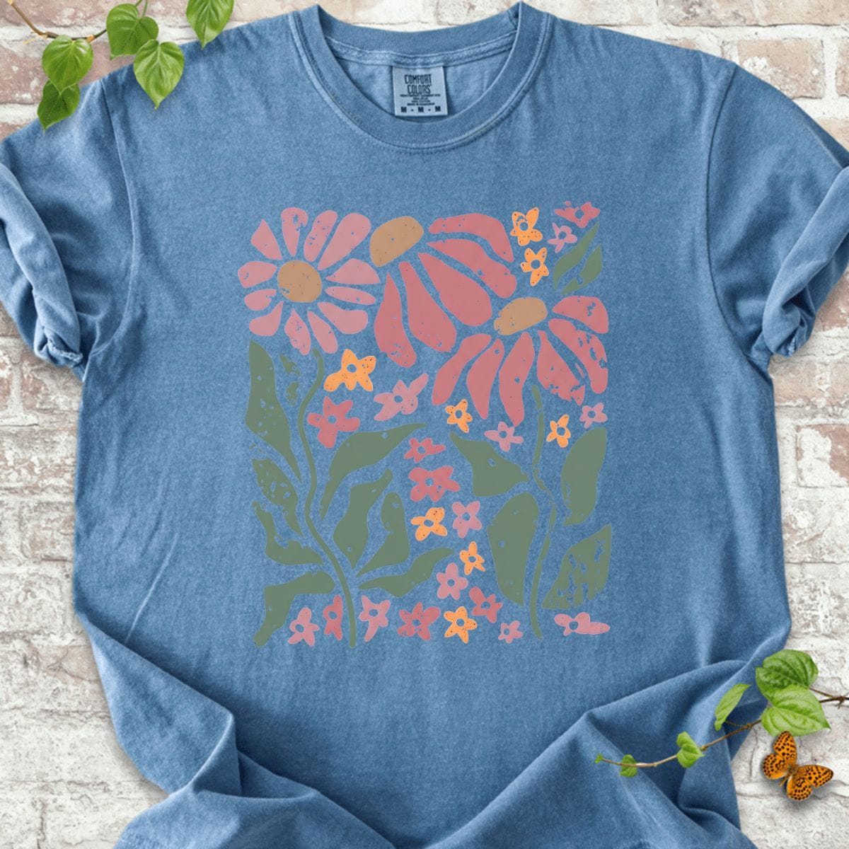 Flowers Art T-Shirt