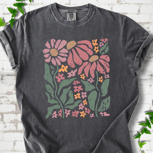 Flowers Art T-Shirt