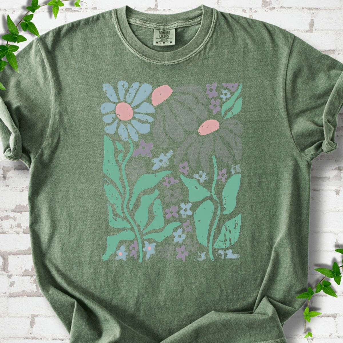 Flowers Art T-Shirt