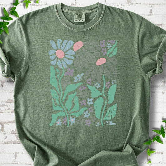 Flowers Art T-Shirt
