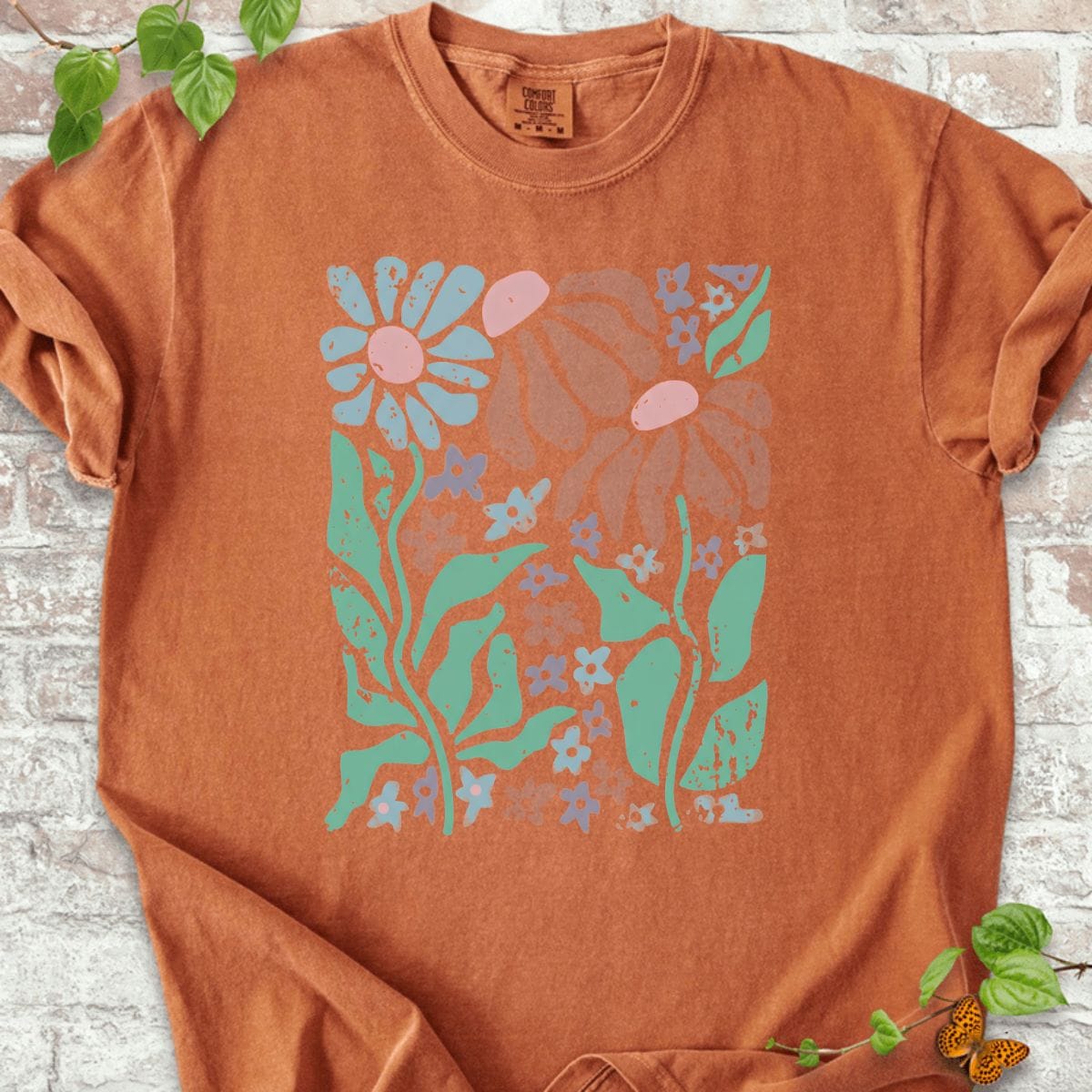 Flowers Art T-Shirt