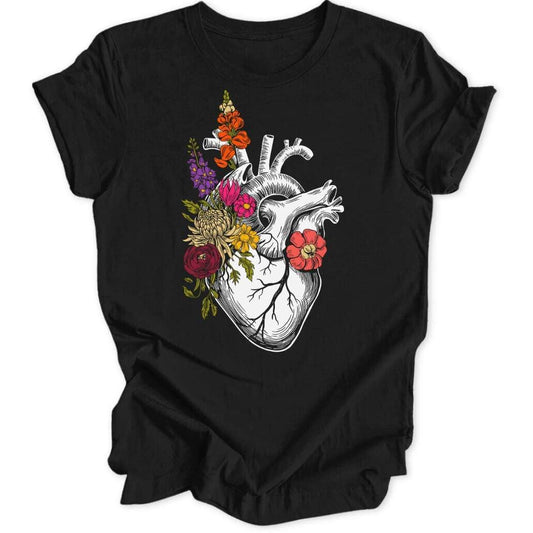 Flowers In My Heart Unisex T-Shirt