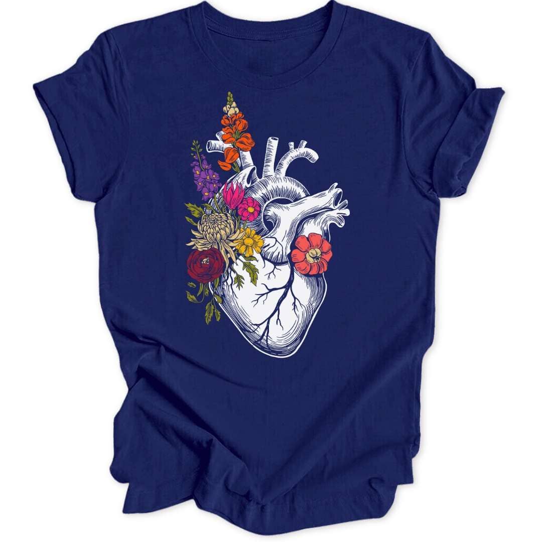 Flowers In My Heart Unisex T-Shirt