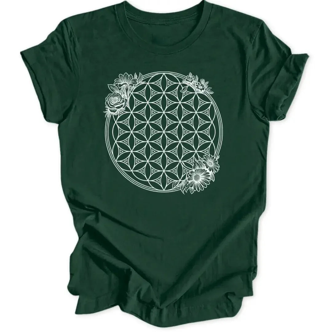 Flowers Of Life Unisex T-Shirt