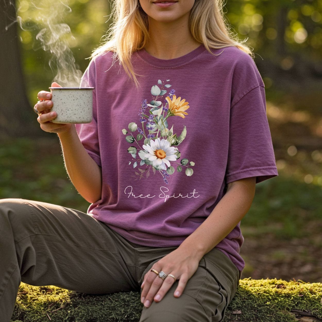 Free Spirit Summer Bouquet T-Shirt