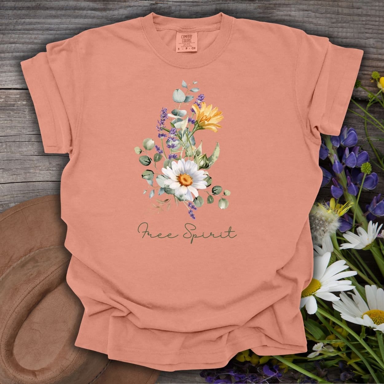 Free Spirit Summer Bouquet T-Shirt
