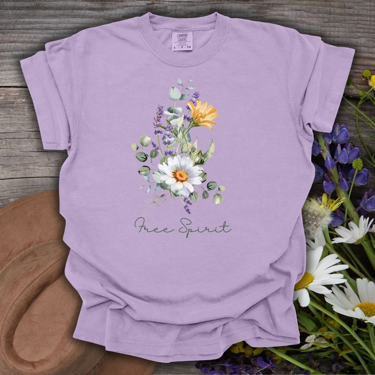 Free Spirit Summer Bouquet T-Shirt