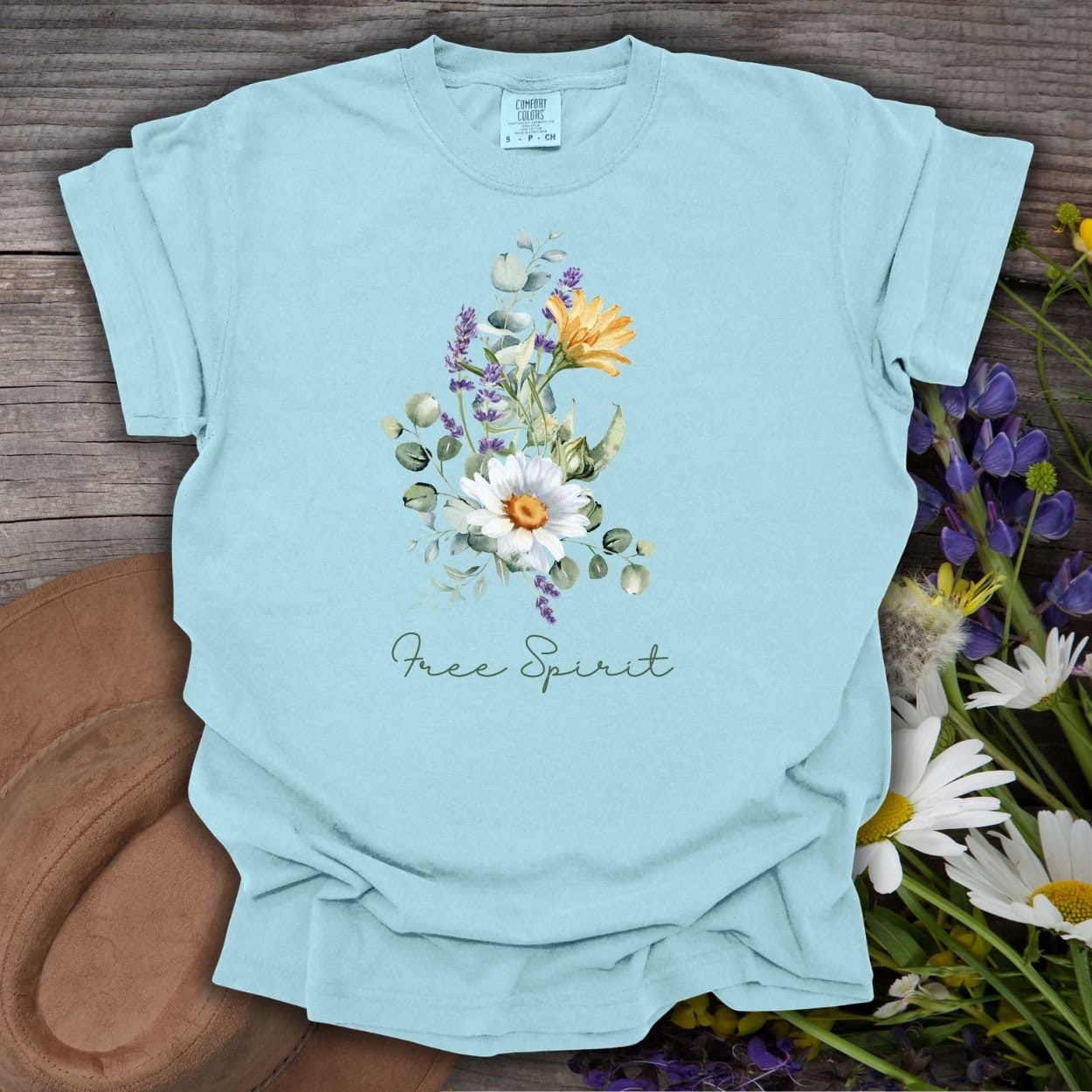 Free Spirit Summer Bouquet T-Shirt