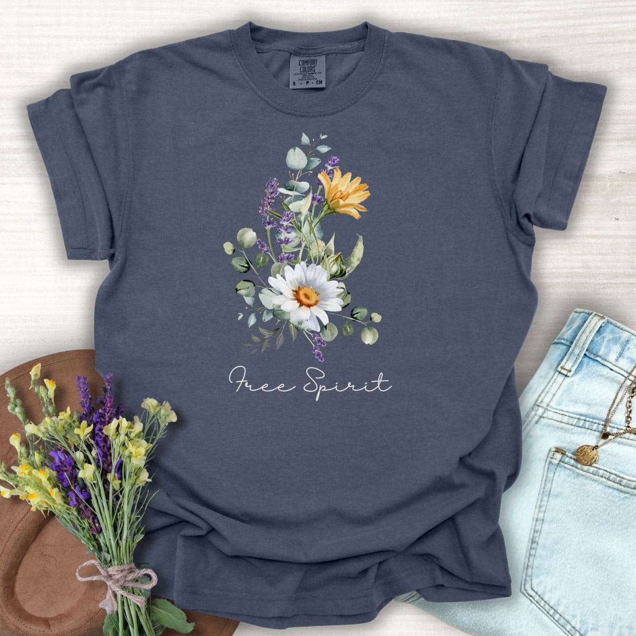 Free Spirit Summer Bouquet T-Shirt