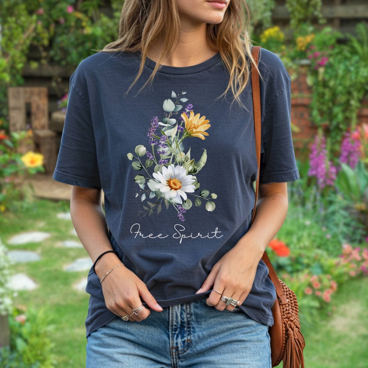 Free Spirit Summer Bouquet T-Shirt
