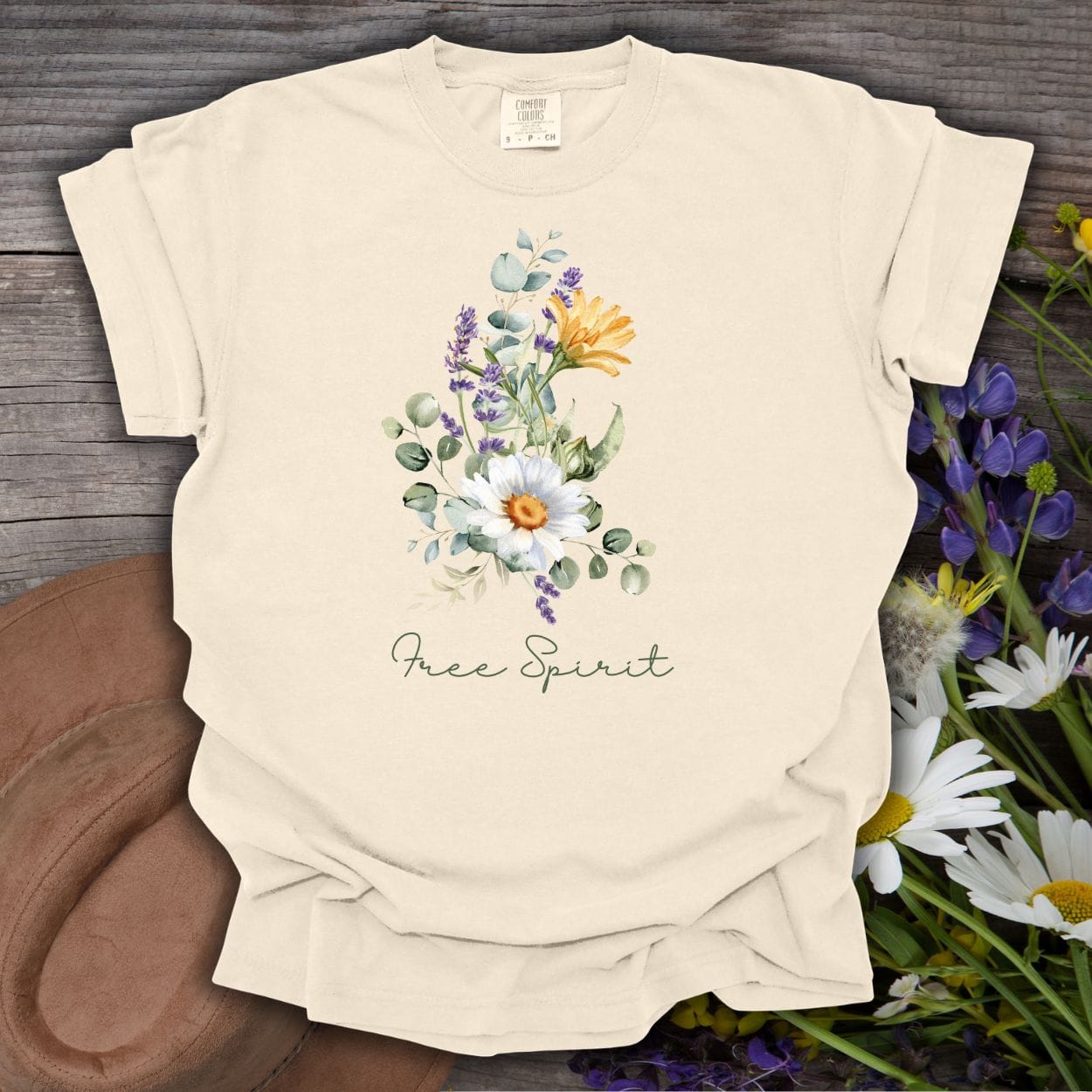 Free Spirit Summer Bouquet T-Shirt