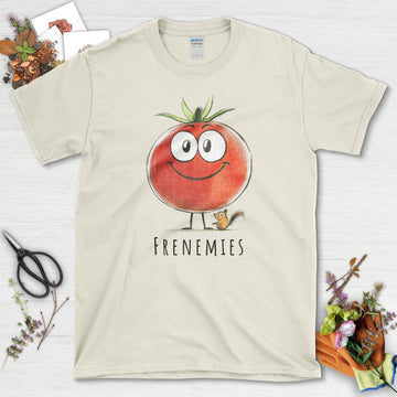 Frenemies Tomato and Squirrel T-Shirt
