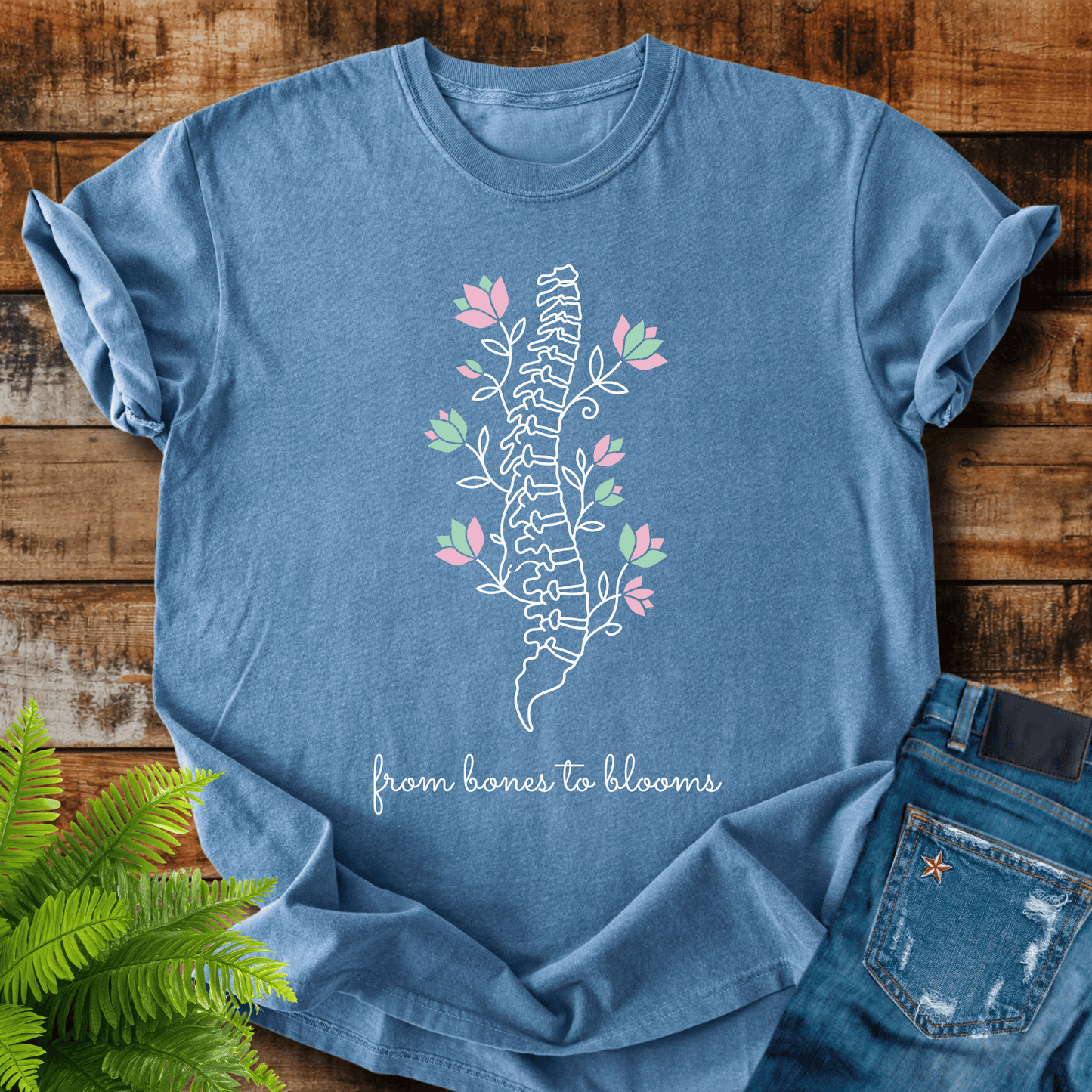 From Bones Blooms T-shirt