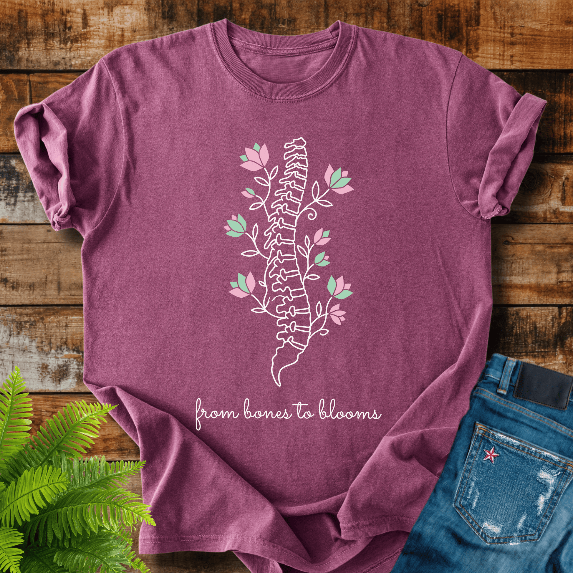 From Bones Blooms T-shirt