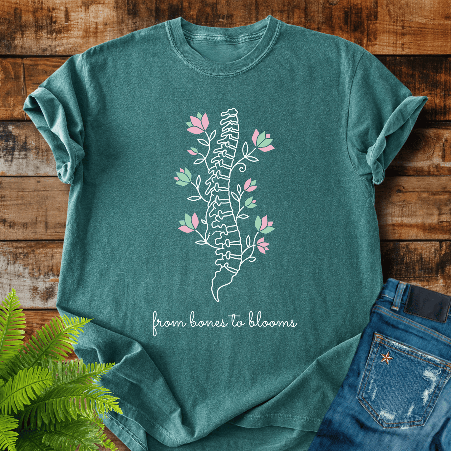 From Bones Blooms T-shirt
