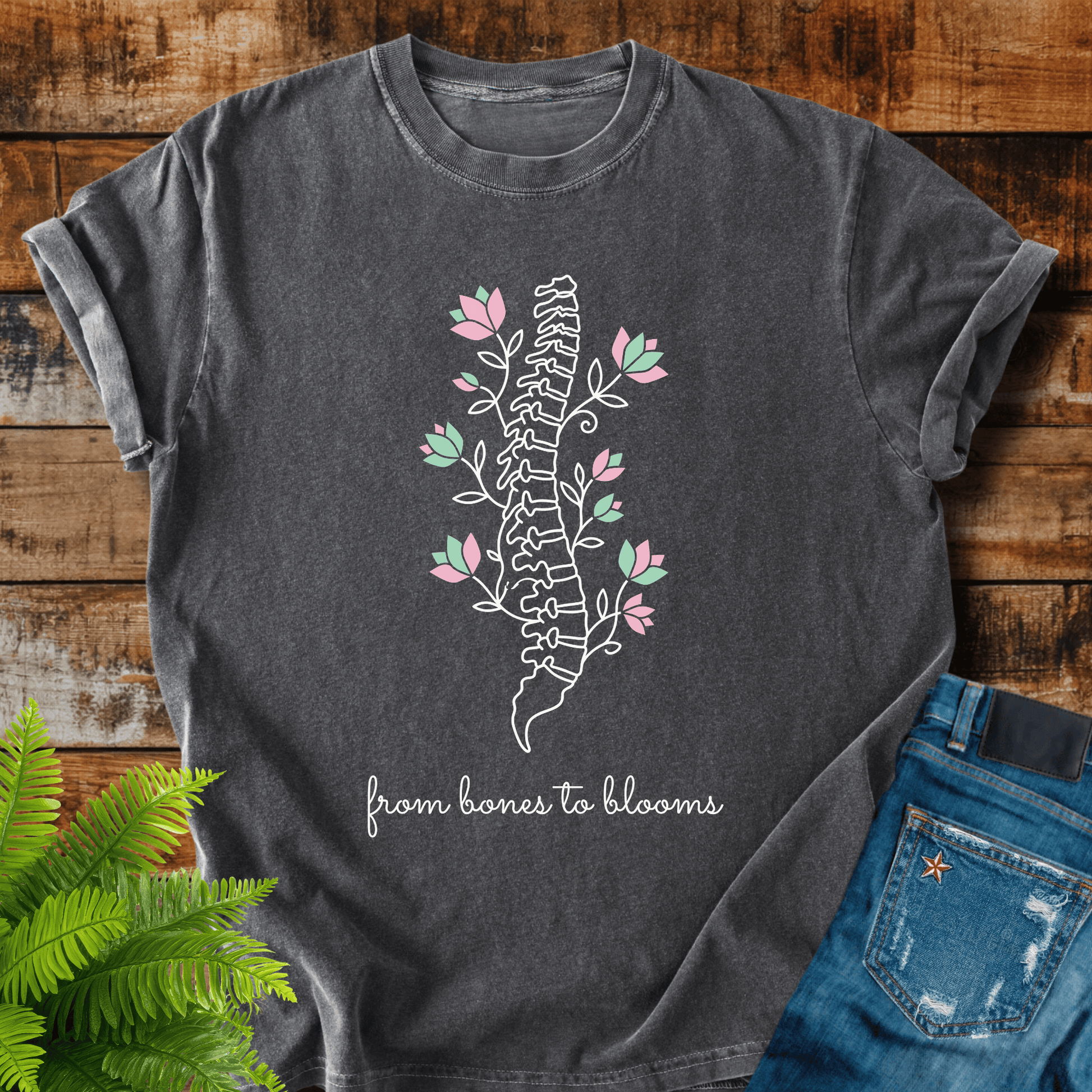 From Bones Blooms T-shirt