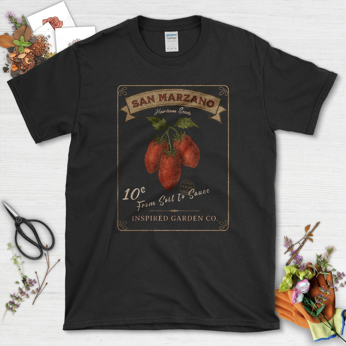From Soil to Sauce Garden T-Shirt