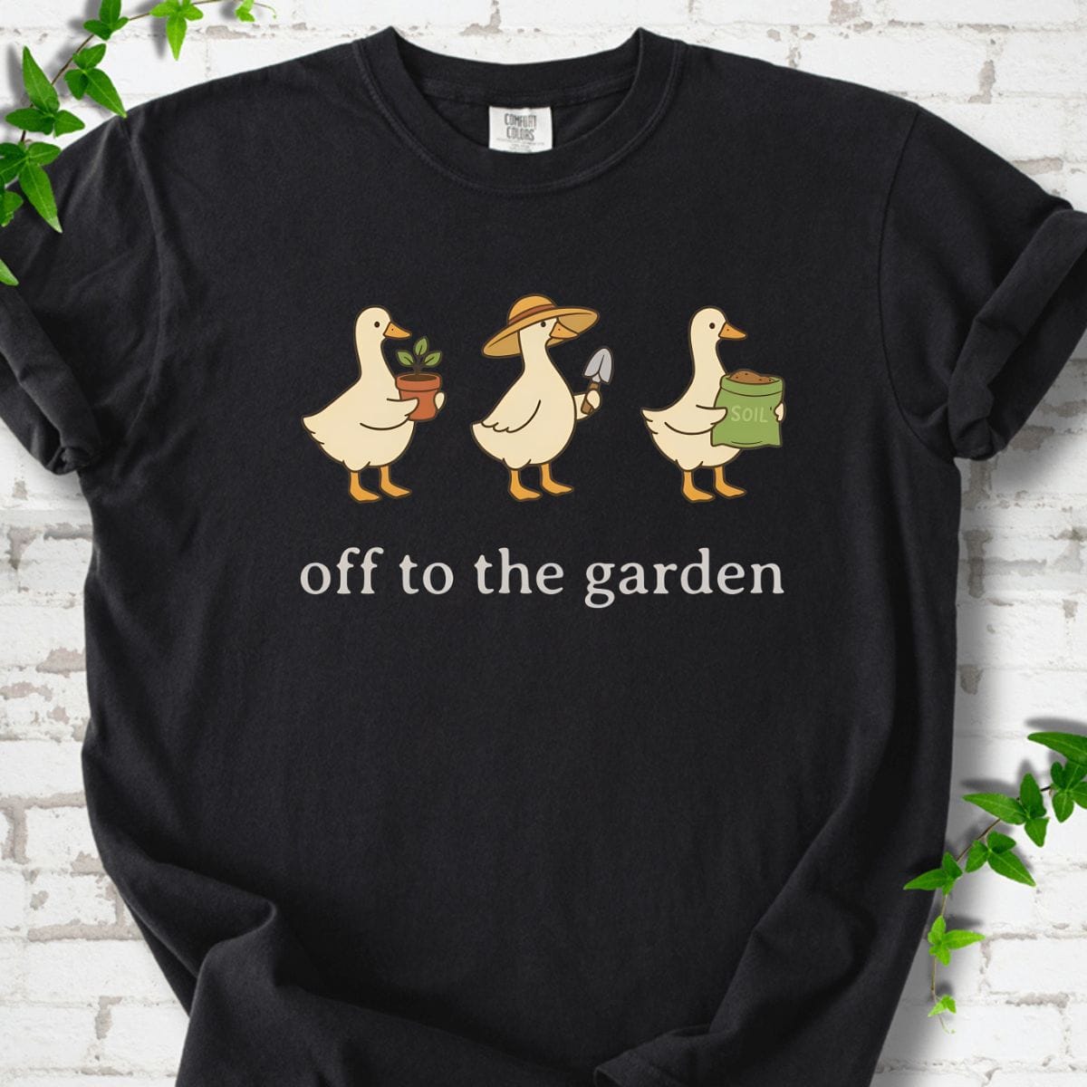 Funny Gardener Goose T-Shirt