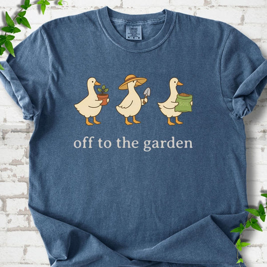 Funny Gardener Goose T-Shirt