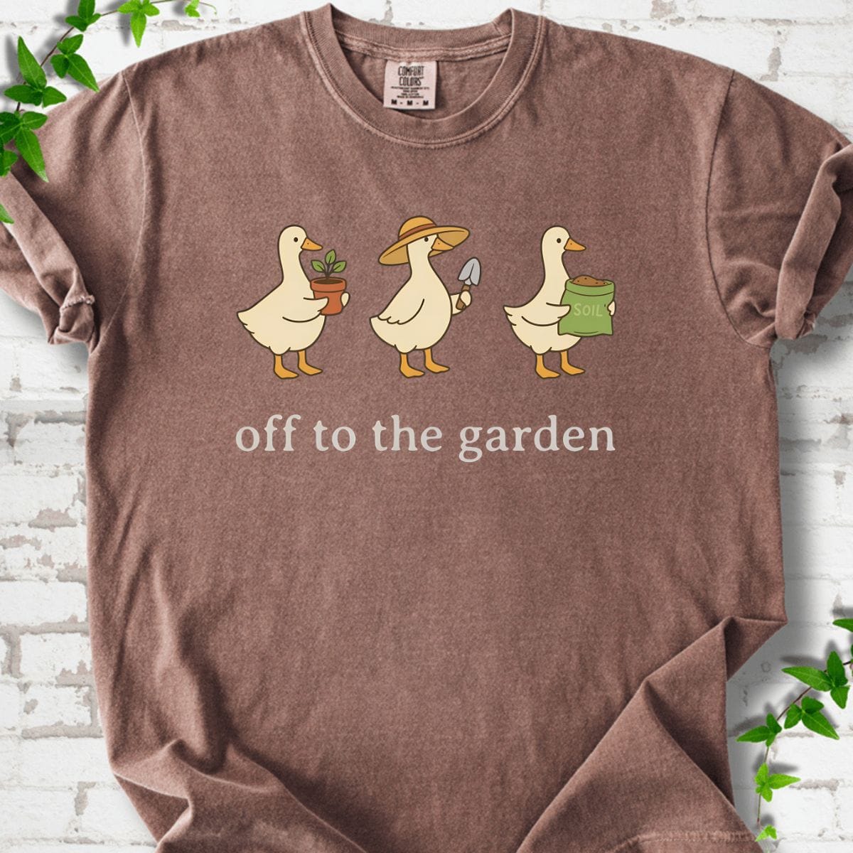 Funny Gardener Goose T-Shirt