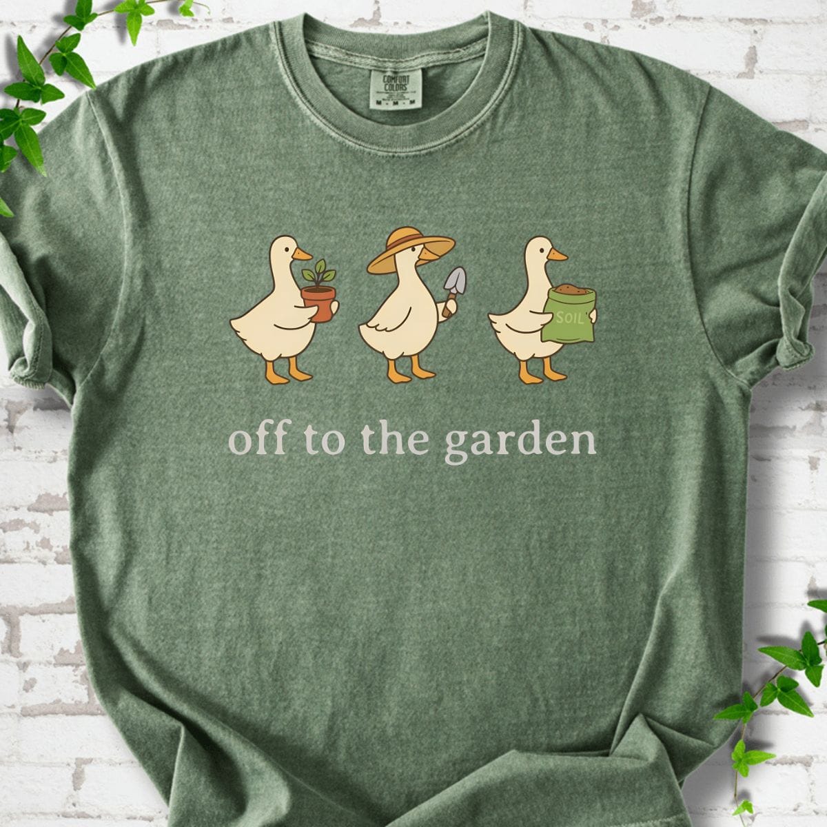 Funny Gardener Goose T-Shirt