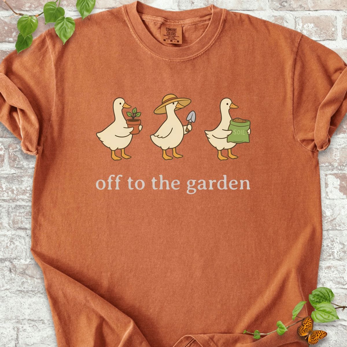 Funny Gardener Goose T-Shirt