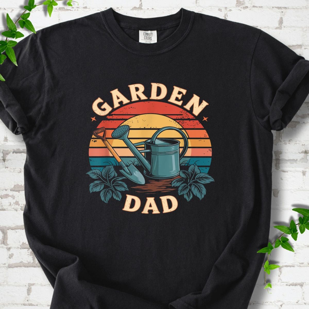 Garden Dad Retro T-Shirt