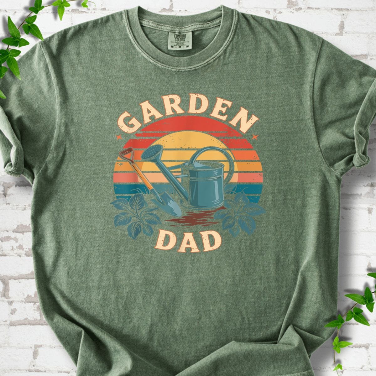 Garden Dad Retro T-Shirt