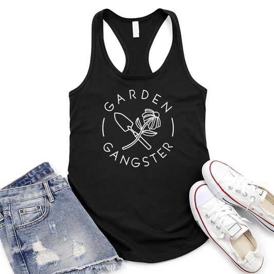 Garden Gangster Women's Racerback Tank Top