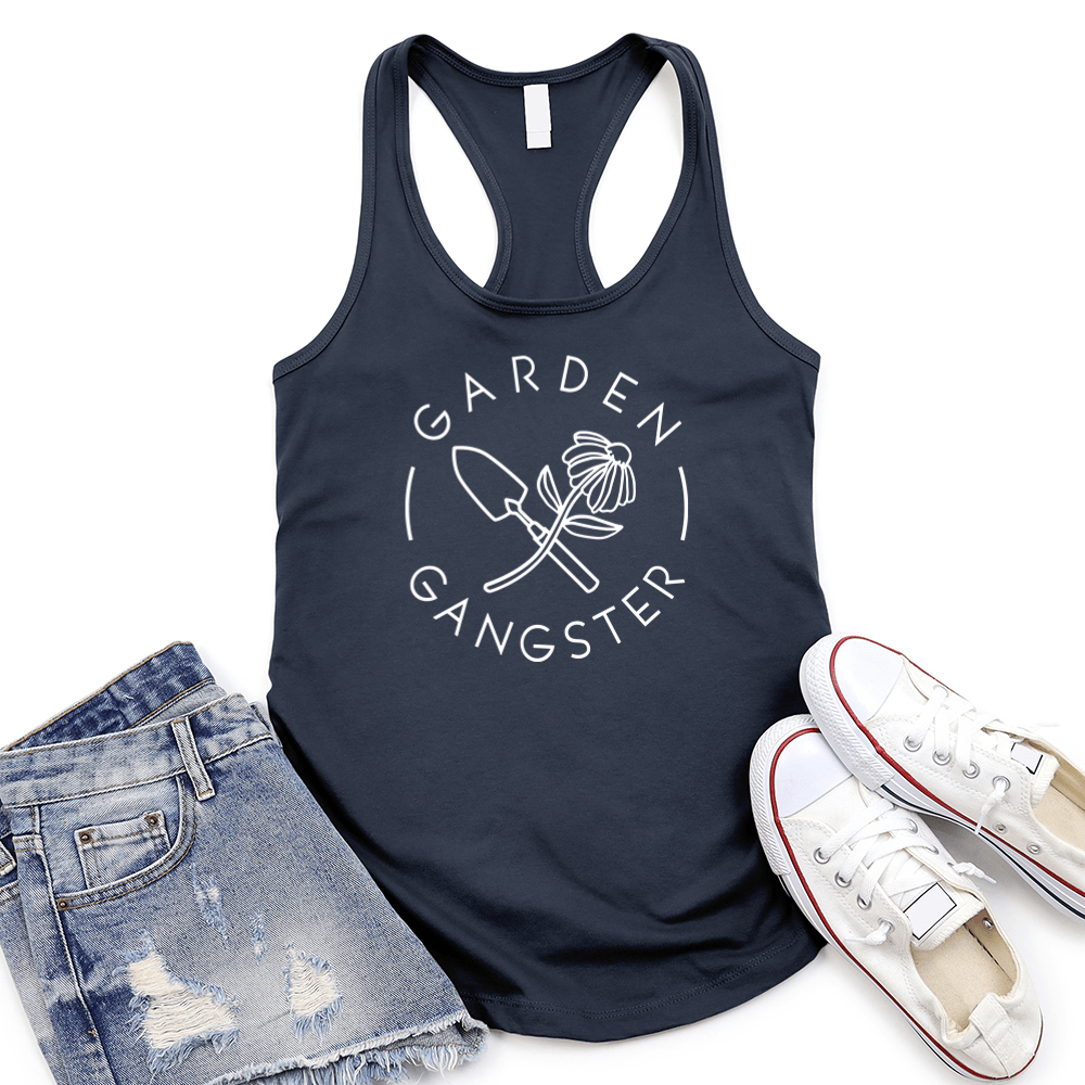 Garden Gangster Women's Racerback Tank Top