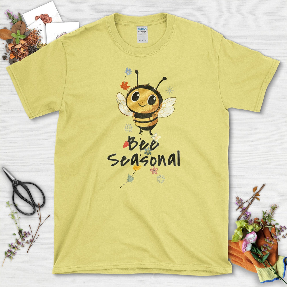 Garden-Inspired Bee Seasonal T-Shirt
