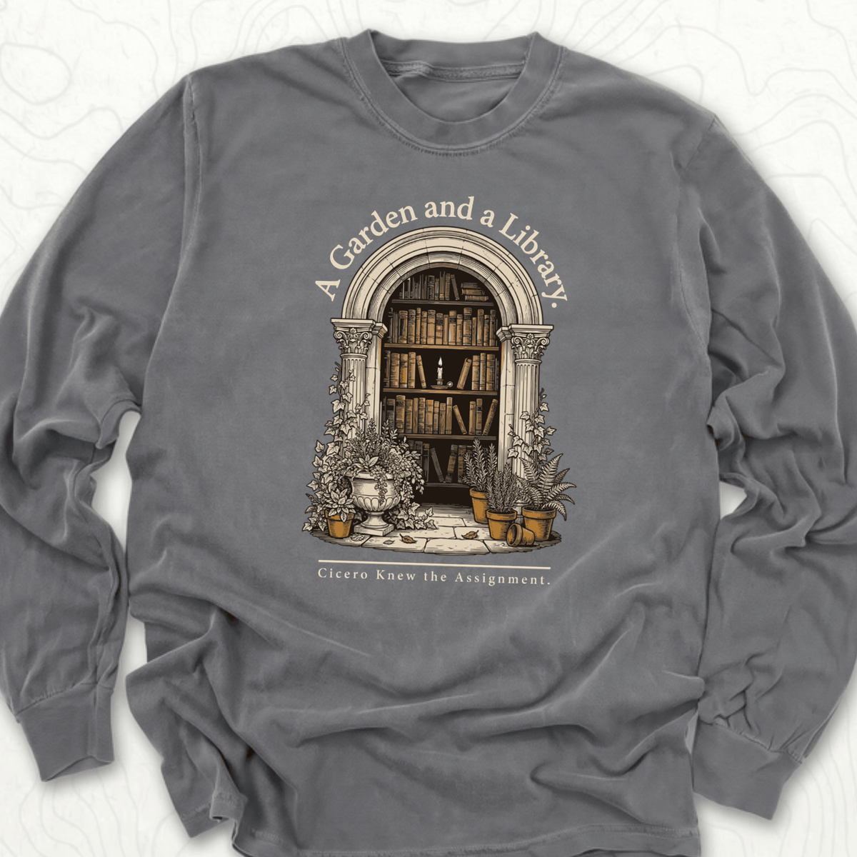 Garden Library LS T-shirt