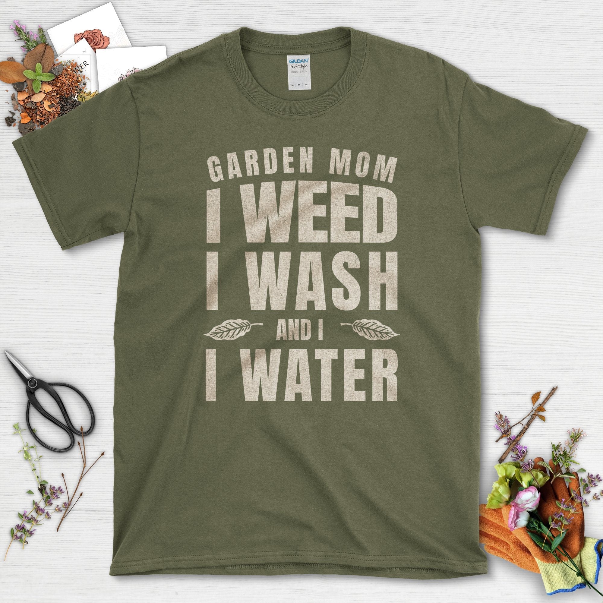 Garden Mom Water Weed Wash T-Shirt