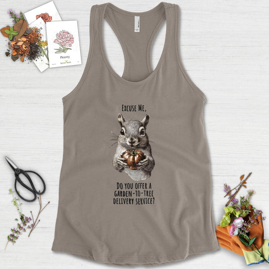 Garden to Tree Delivery Racerback