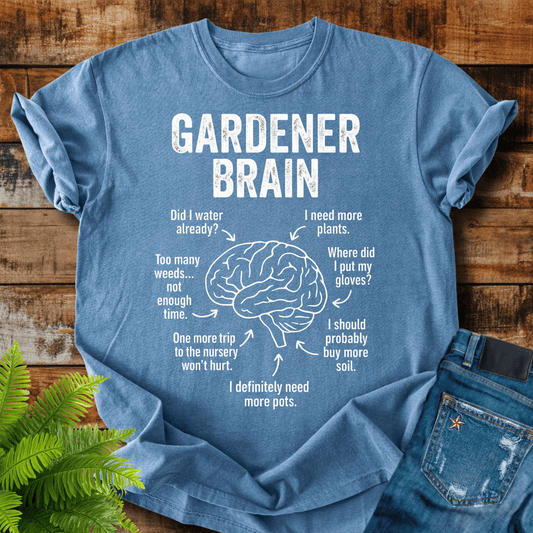 Gardener Brain T-shirt