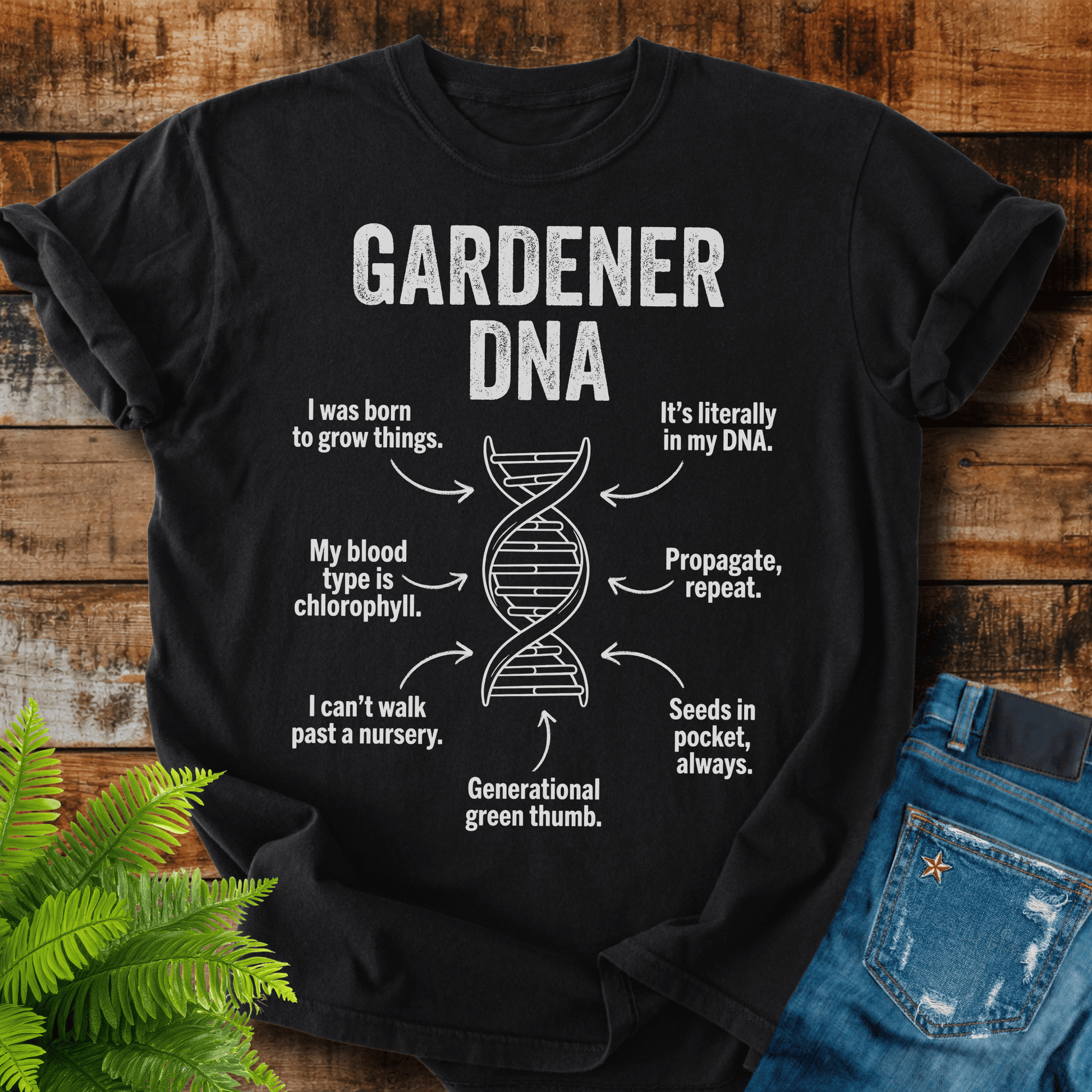 Gardener Dna T-shirt