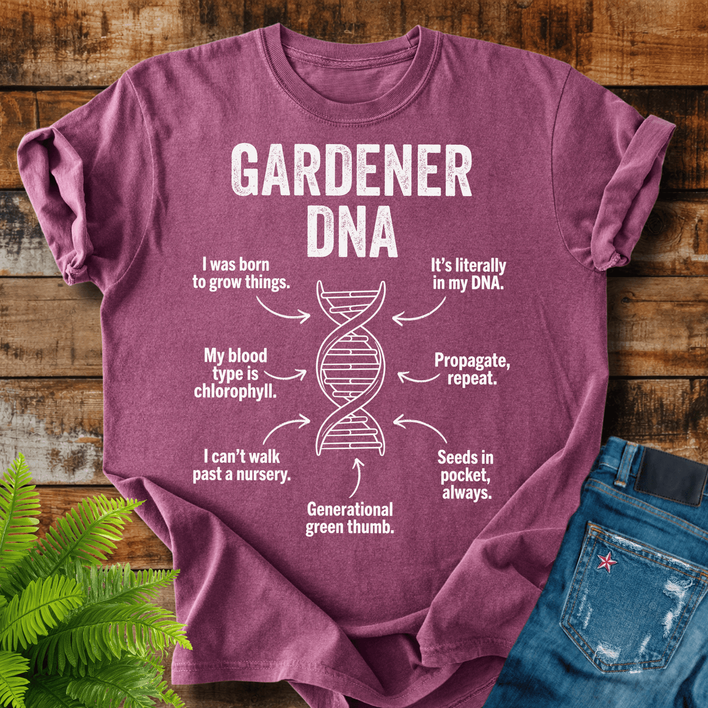 Gardener Dna T-shirt