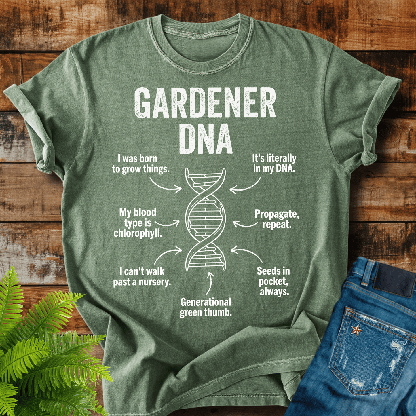 Gardener Dna T-shirt