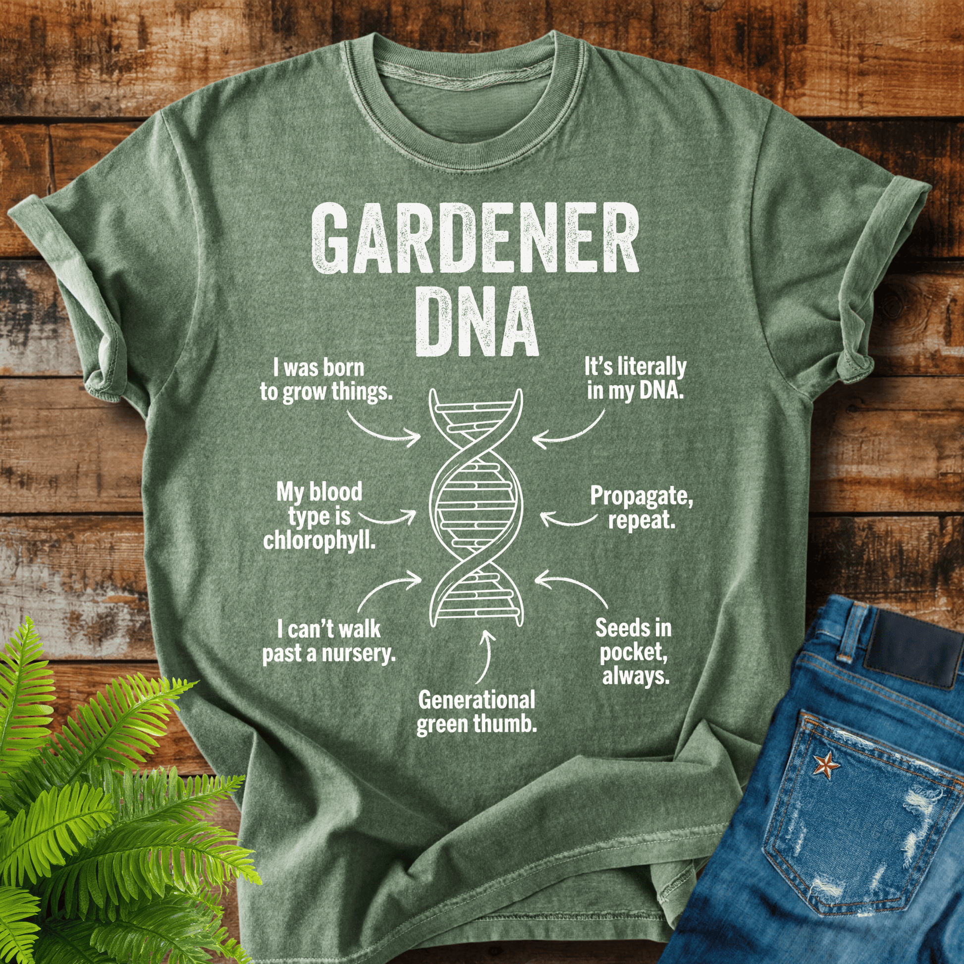 Gardener Dna T-shirt